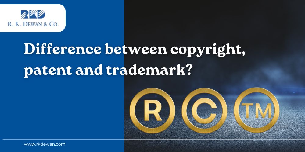 What Is The Difference Between Copyright, Patent, and Trademark?