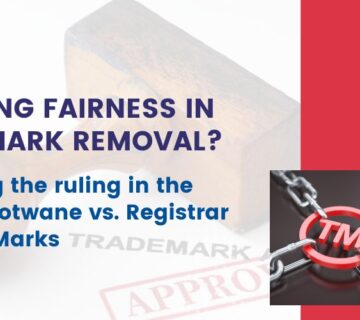 Motwane vs. Registrar of Trade Marks